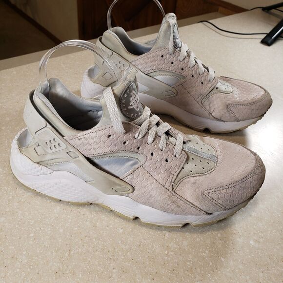 Nike Air Huarache 318429-111 White Men’s US 8 Huarache Run - Picture 1 of 7